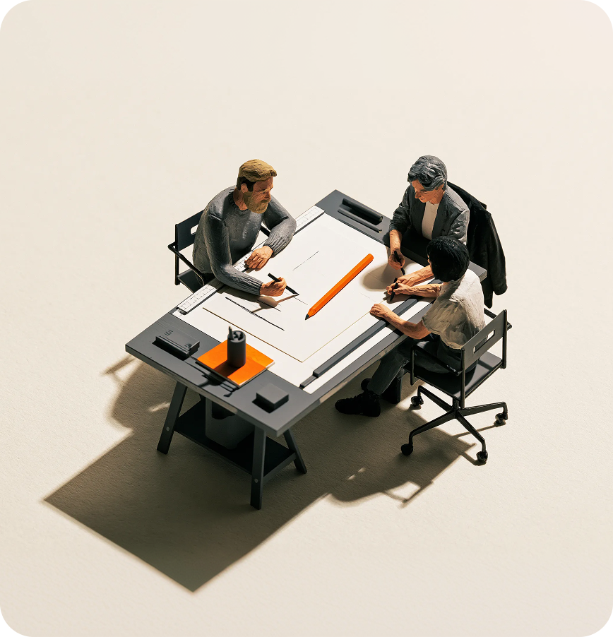 people around table